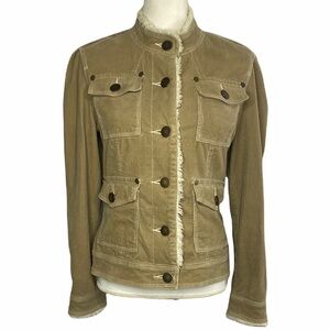 Tommy Hilfiger Corduroy Sherpa Trim Jacket